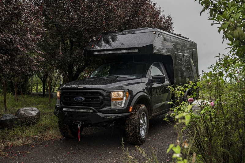 新手越野自驾游为什么要选旅美奇域f150u四驱越野房车